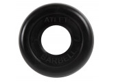 Диск обрезиненный d51мм MB Barbell Atlet 1,25кг черный MB-AtletB51-1,25