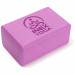 Блок для йоги 23x15x10см Inex Yoga Block EVA 4" YGBK-PR фиолетовый 75_75