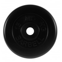 Диск обрезиненный d51мм MB Barbell MB-PltB51-15 15кг черный