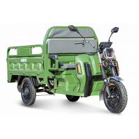 Грузовой электротрицикл RuTrike Маяк 1600 60V1000W 024454-2750 темно-зеленый