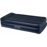 Надувная кровать Intex Pillow Rest Raised Bed 99х191х42см встроенный насос 64122