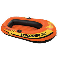 Надувная лодка Intex Explorer 200 (до 95кг) 185х94х41см, от 6лет 58330