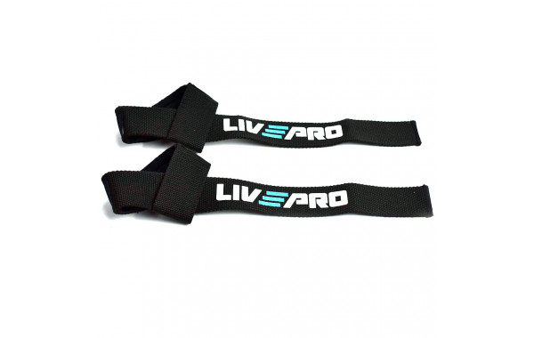 Ремень для тяги Live Pro Weightlifting Straps LP8092 600_380