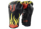 Боксерские перчатки Jabb JE-4077/Asia 77 Fire черный 14oz