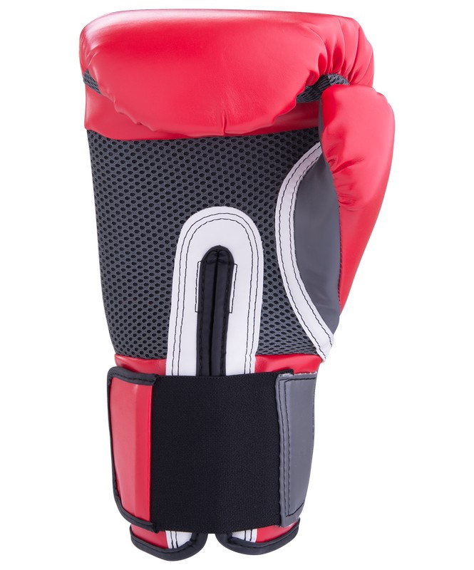 Перчатки боксерские Everlast Pro Style Elite 2112E, 12oz, к/з, красный 665_800