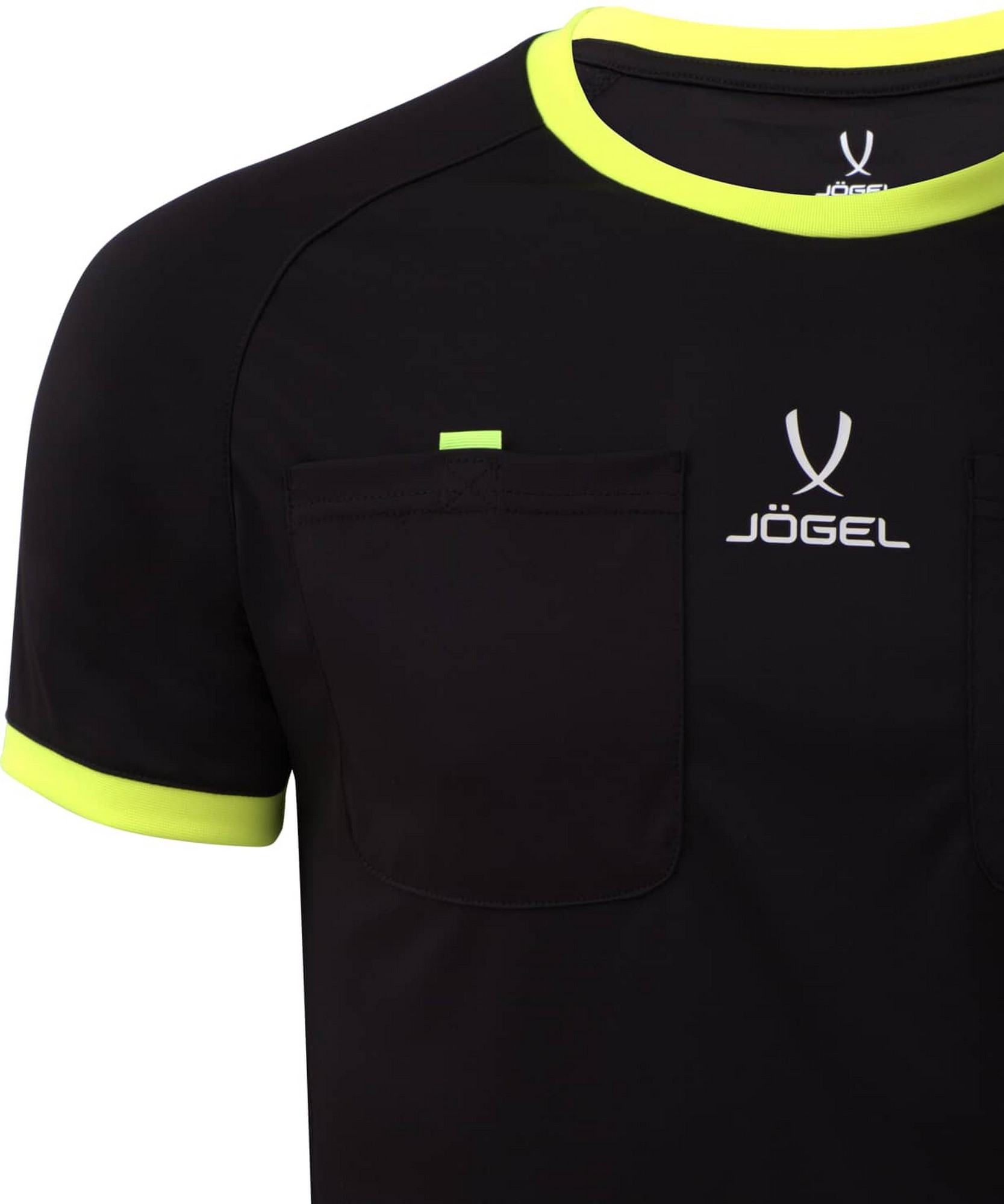 Футболка судейская Jogel Referee tee черный 1667_2000