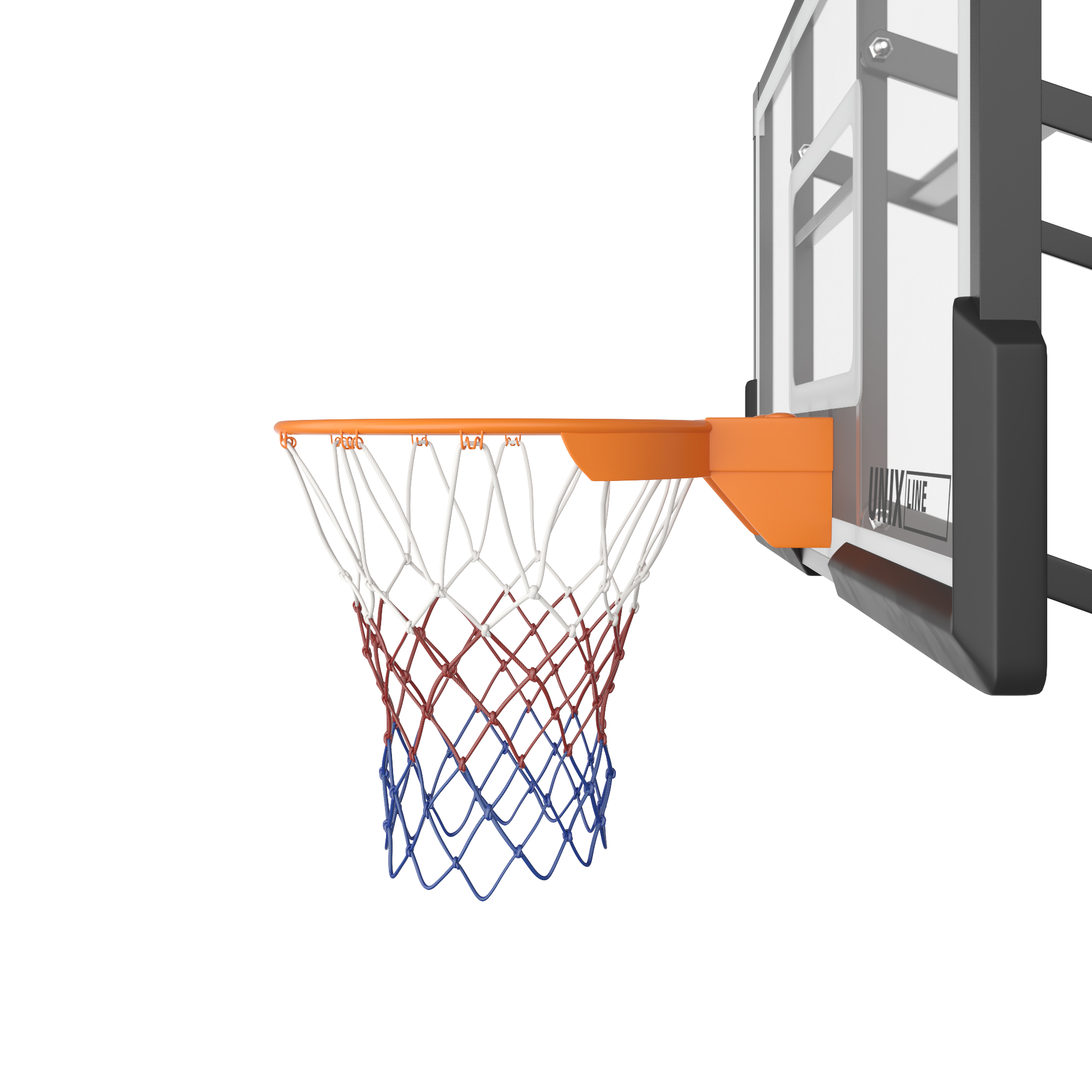 Баскетбольный щит регулируемый Unix Line B-Backboard-PC 50"x32" R45 BSBS50APCBK 2000_2000