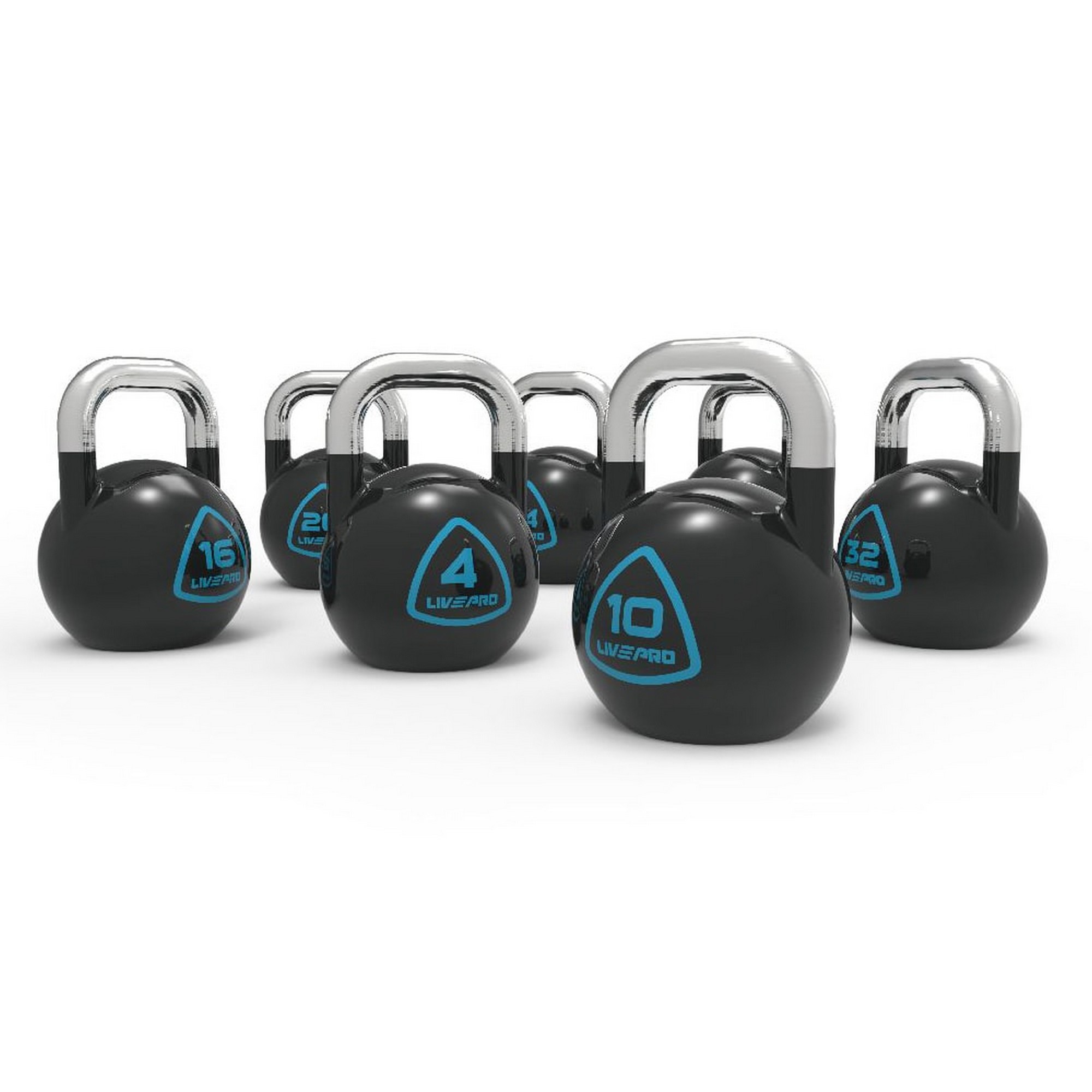 Соревновательная гиря 28 кг Live Pro Steel Competition Kettlebell LP8042-28 2000_2000