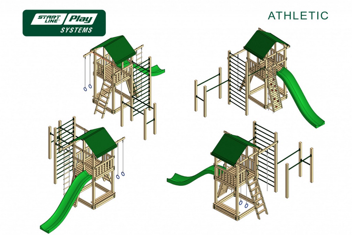 Детский городок Start Line Athletic стандарт GSK1-s 1196_800