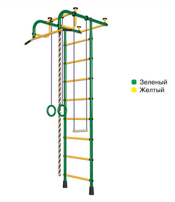 Детский спортивный комплекс Пионер 1 пвх 692_800