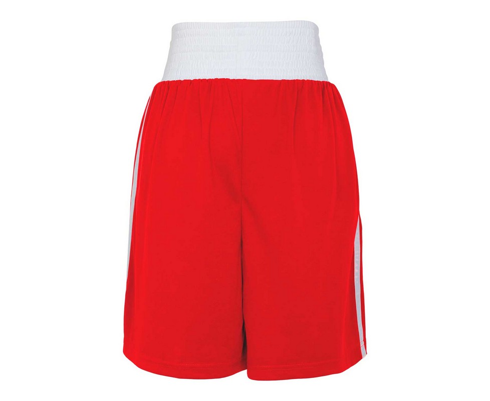 Шорты боксерские Adidas Boxing Short Punch Line красные 978_800