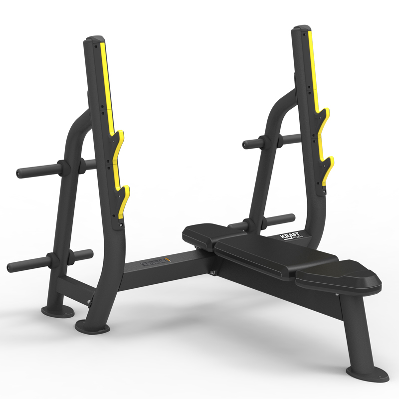 Олимпийская горизонтальная скамья Kraft Fitness линия TWIN KFOFBY 800_800