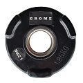 Диск олимпийский обрезиненный D 51 1,25 кг Grome Fitness WP074 черный 120_120