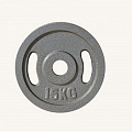 Диск металлический 15кг Johns DR71027 -15G серый 120_120